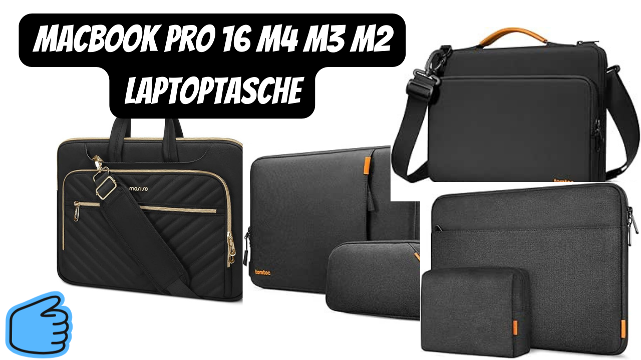 Ist diese Laptoptasche gut für Ihr MacBook Pro 16 M4, M3, M2 ?